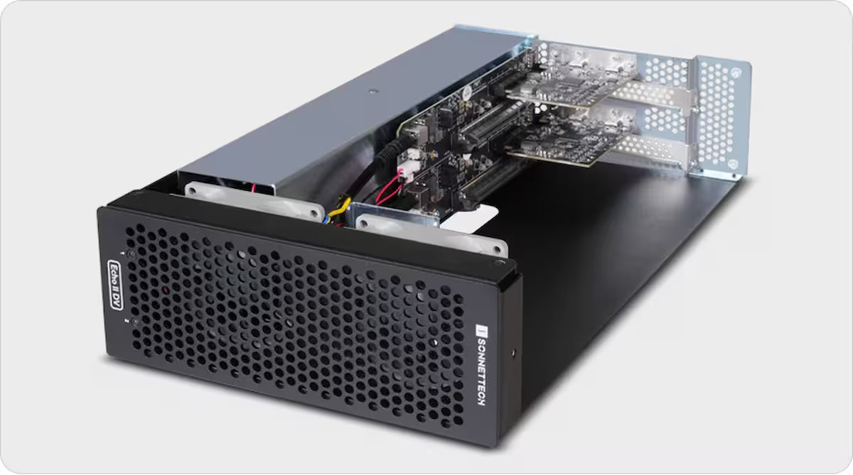 Sonnet Echo II DV T5 Module – Thunderbolt 5 to Dual PCIe 4.0 Expansion (2-Slot)