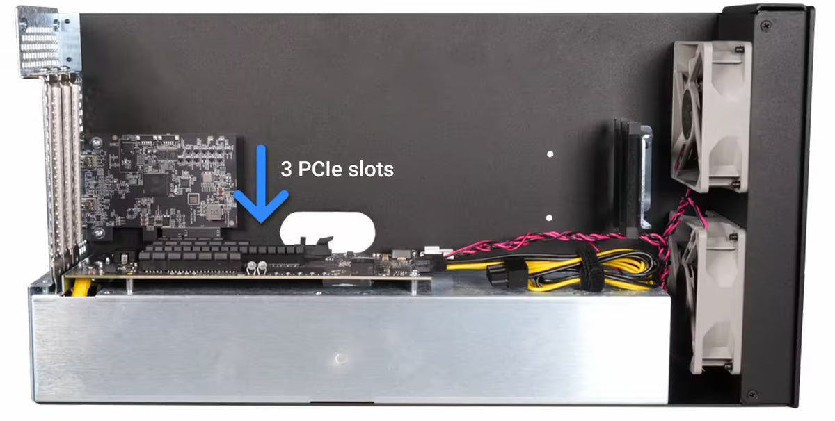 Echo III T5 Rackmount Three-Slot Full-Length Thunderbolt 5 PCIe Card Expansion System