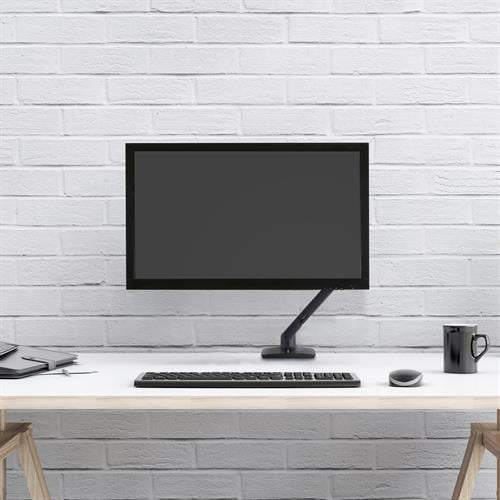 Ergotron MXV — desk clamp attachment detail