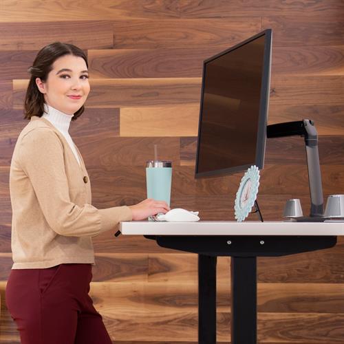 Ergotron MXV — arm in lowered position