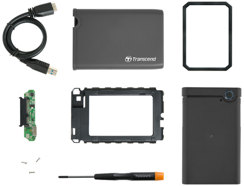 Transcend Portable Storage for PC or laptop SSD/HDD Upgrade Kit