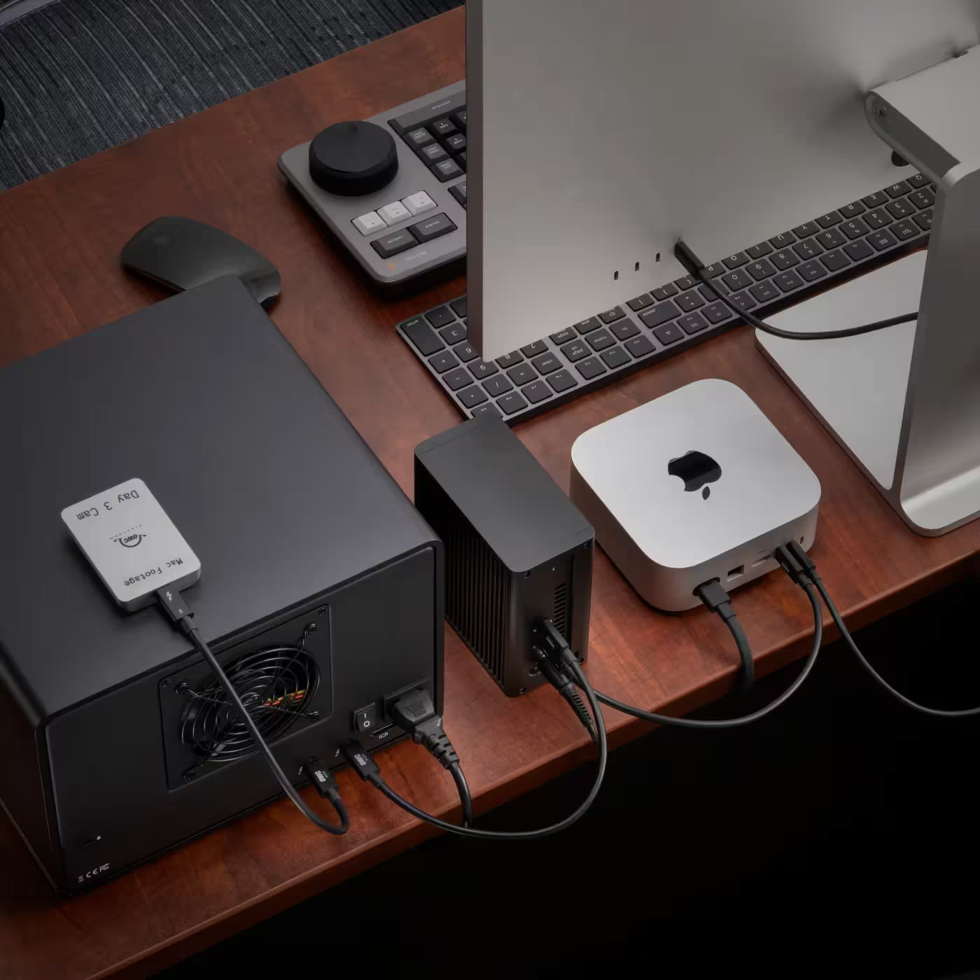 OWC Express 4M2 Ultra Thunderbolt 5 NVMe SSD RAID Enclosure