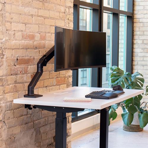 Ergotron HX Desk Monitor Arm — Matte Black