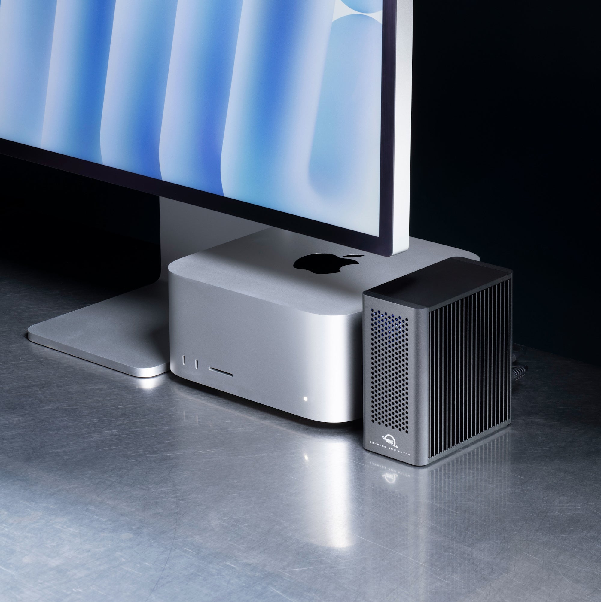 OWC Express 4M2 Ultra Thunderbolt 5 NVMe RAID Storage