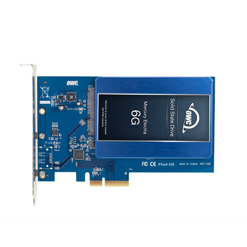 OWC Accelsior S PCIe to 2.5 Inch 6Gb/s SATA SSD Host Adapter