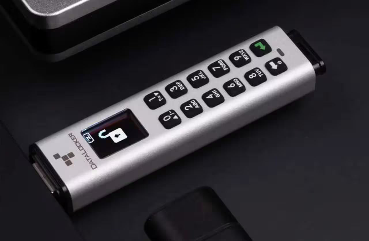 DataLocker Sentry K350 FIPS 140-3 Encrypted USB Drive 16GB–512GB – Secure Flash Storage