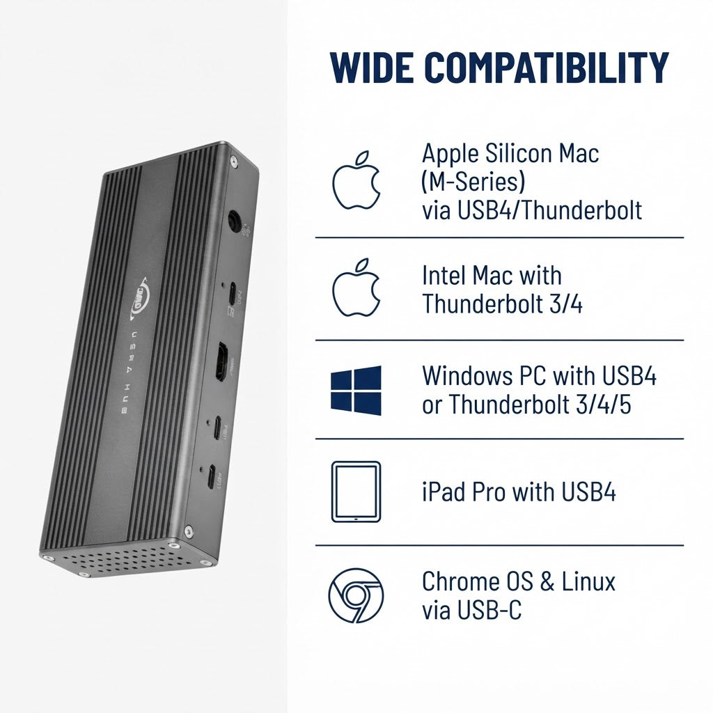 OWC USB4 Hub Compatibility