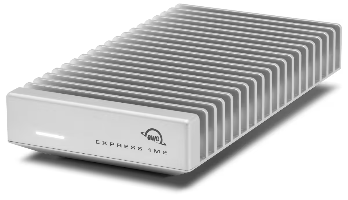 OWC Express 1M2 80G USB4/Thunderbolt 5 NVMe SSD Enclosure or Portable SSD – Up to 6000MB/s