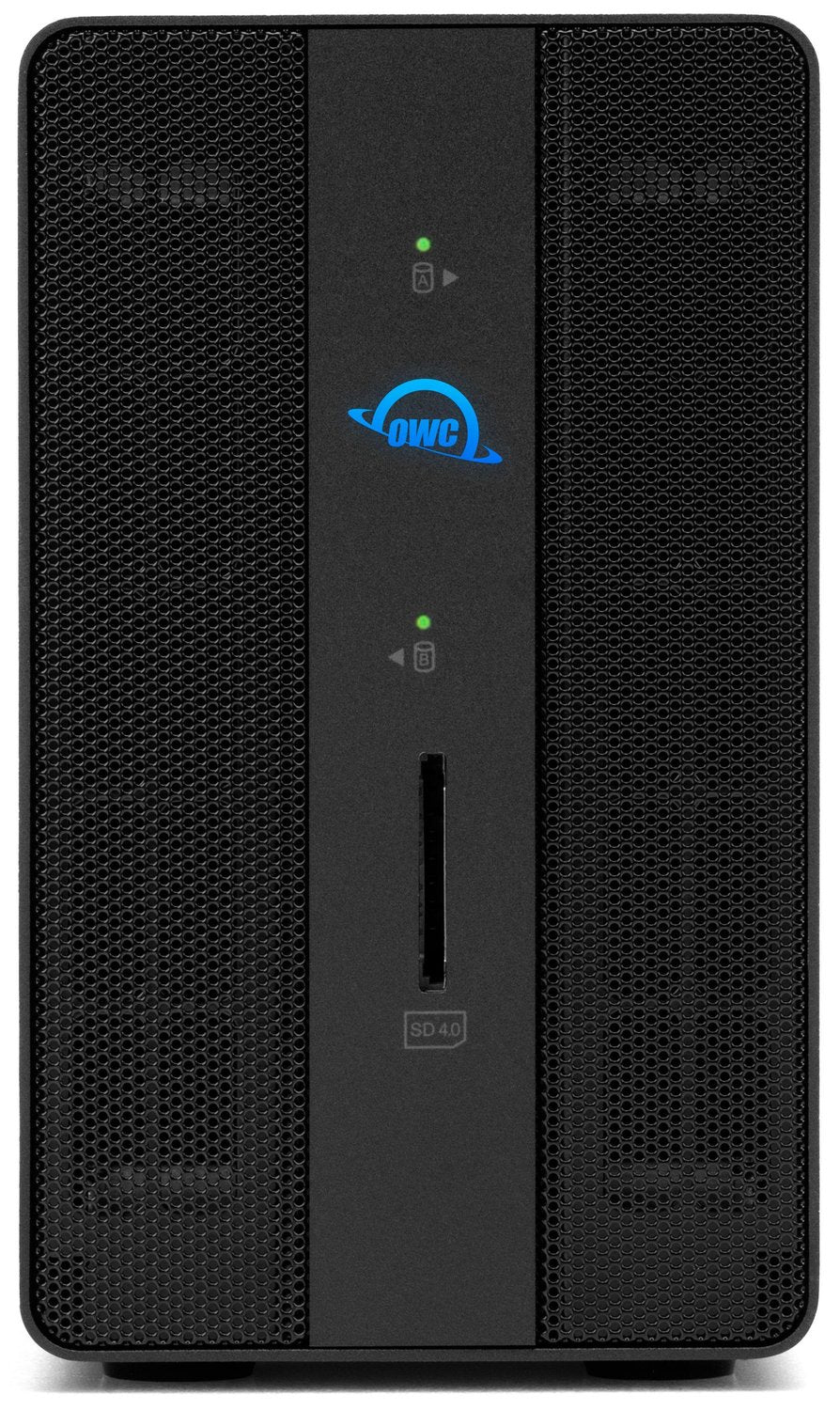 OWC Gemini — rear ports and connections