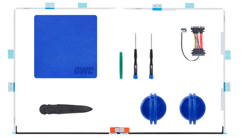 27-inch iMac 2012-2019 Complete Thermal Fan Sensor, tools & screen Adhesive Strips kit for SSD/HDD Upgrades