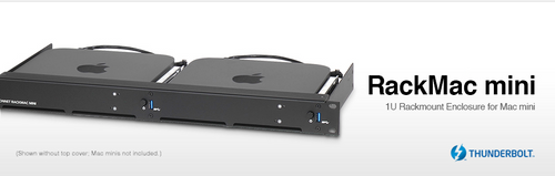 Sonnet RackMac mini - 1U Rack Kit for 2 Mac minis 2010 to current Intel and M1/M2 series Mac mini