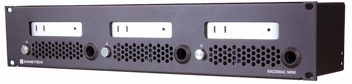 RackMac mini (2024+) – 2U Rackmount Enclosure for Up to Three Mac mini Computers