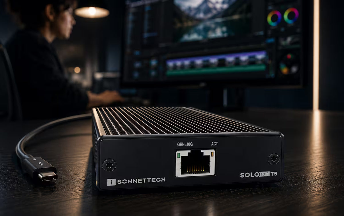 Sonnet Solo10G T5 - Thunderbolt 5 10Gb Ethernet Adapter