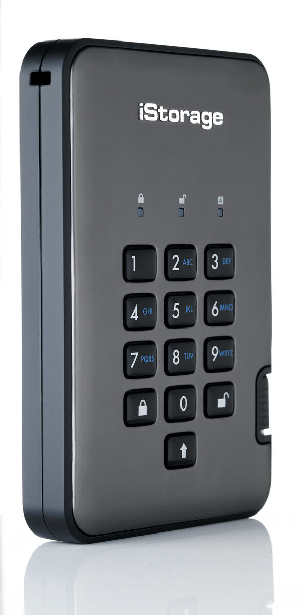 iStorage diskAshur PRO2 SSD — with protective carry case