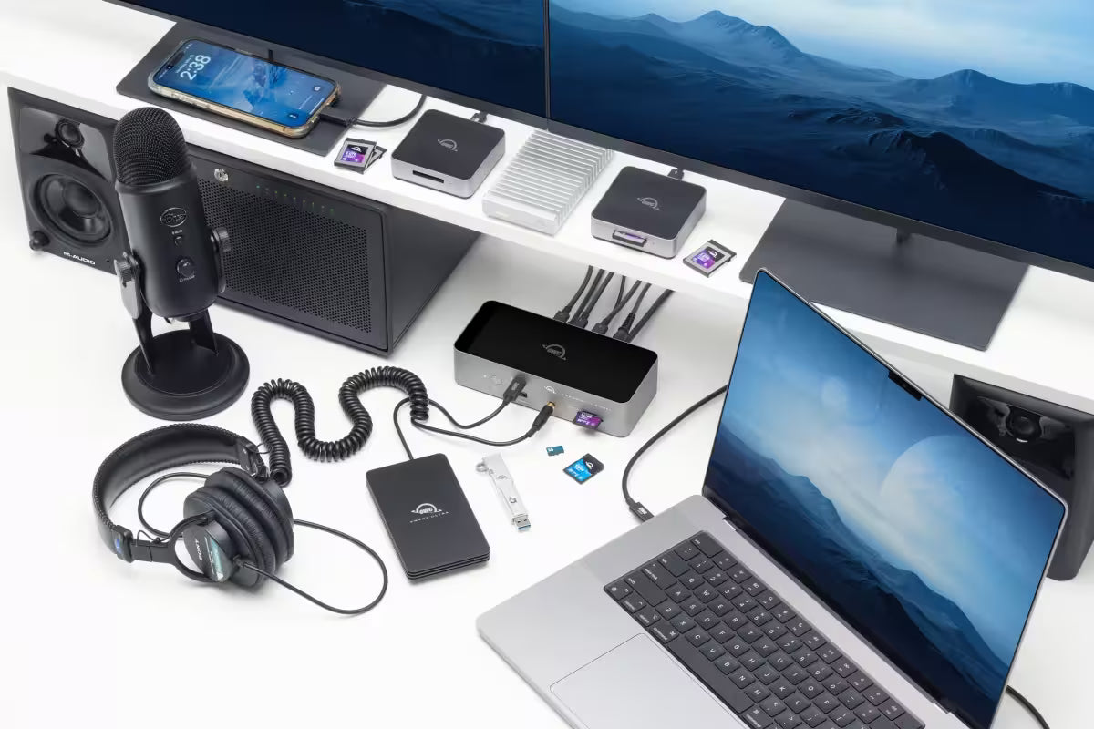 OWC Thunderbolt 5 Dock – 11-Port Hub with 140W Charging, 8K Display, SD 4.0, 2.5Gb Ethernet