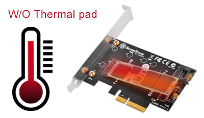 Silverstone thermal pad (heatsink) for M.2 NVME and SATA SSD