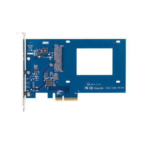 OWC Accelsior S PCIe to 2.5 Inch 6Gb/s SATA SSD Host Adapter