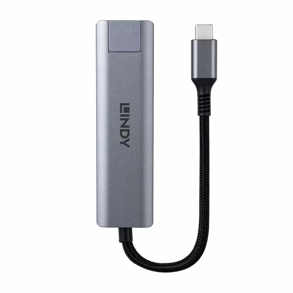 Lindy USB 3.2 Gen 2 Type C Hub and Gigabit Ethernet Converter