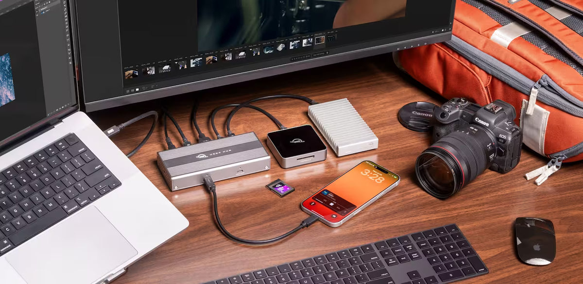 OWC USB4 Hub - 6-Port USB4 Hub with HDMI 2.1 and 81W Charging