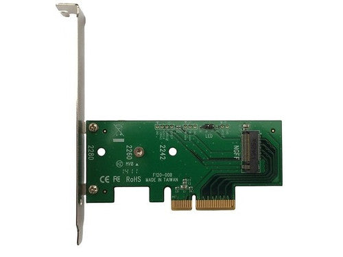 Lycom DT-120, PCIe 4.0 x4 Host Adapter for M.2 NGFF PCIe SSD installed in Main Board