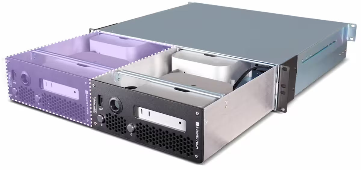 Sonnet xMac mini 2024 Modular 2U Rackmount System with PCIe Expansion