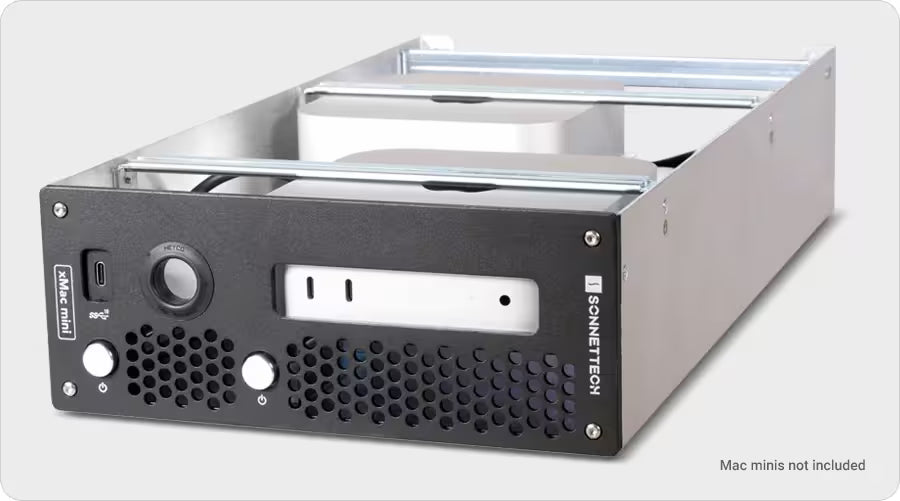 Sonnet xMac mini 2024 expansion module front view